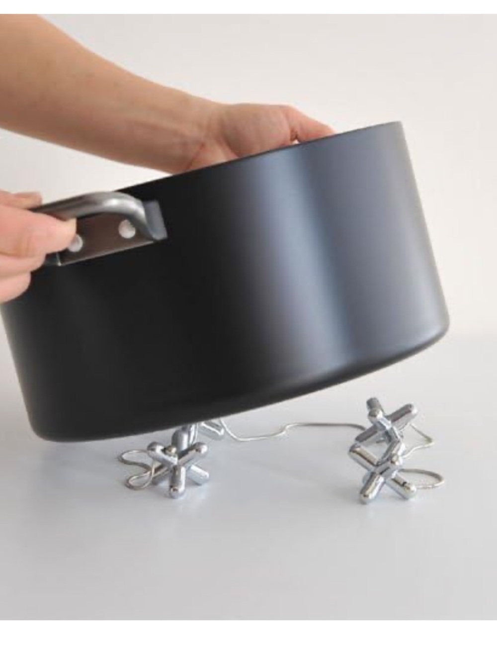 Alessi TRIPOT ROUND TRIVET adjustable counter protector for hot pots kitchen